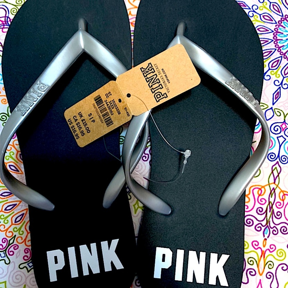 PINK flip flops
